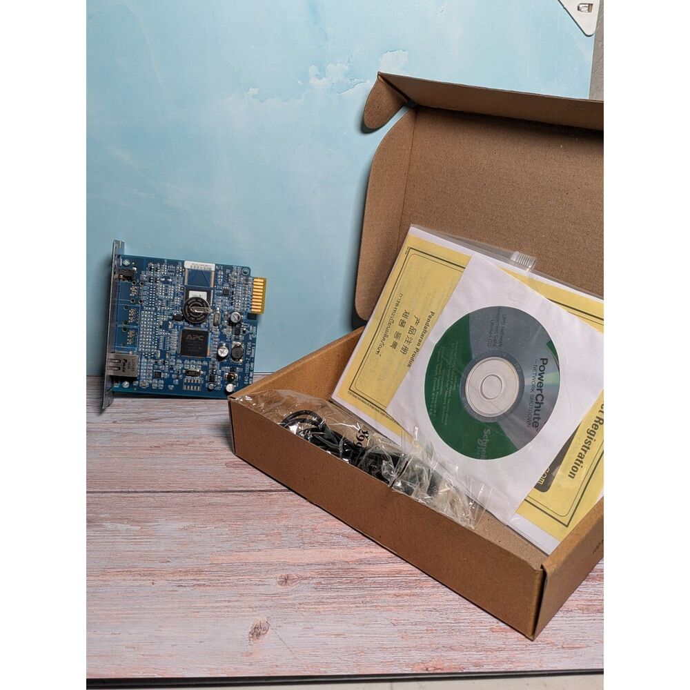 Schneider Electric AP9630 Network Management Card - Open Box w/ CD